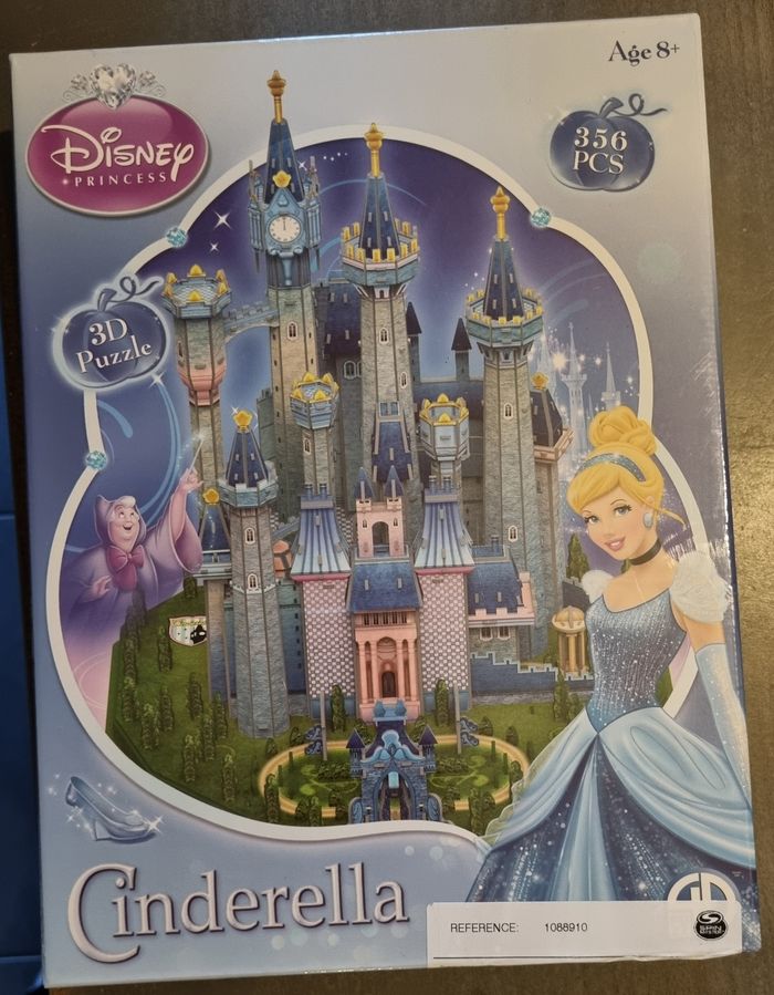 Puzzle 3D cendrillon disney 356 pièces neuf sous blister