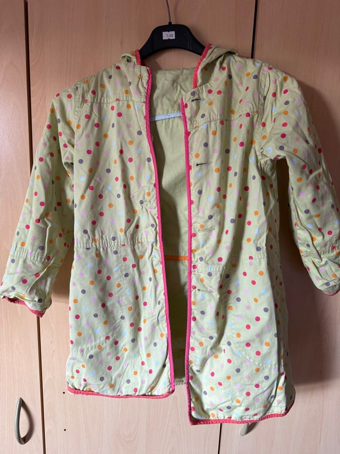 Manteau reversible 8ans