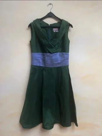 Robe en soie sauvage & étole
