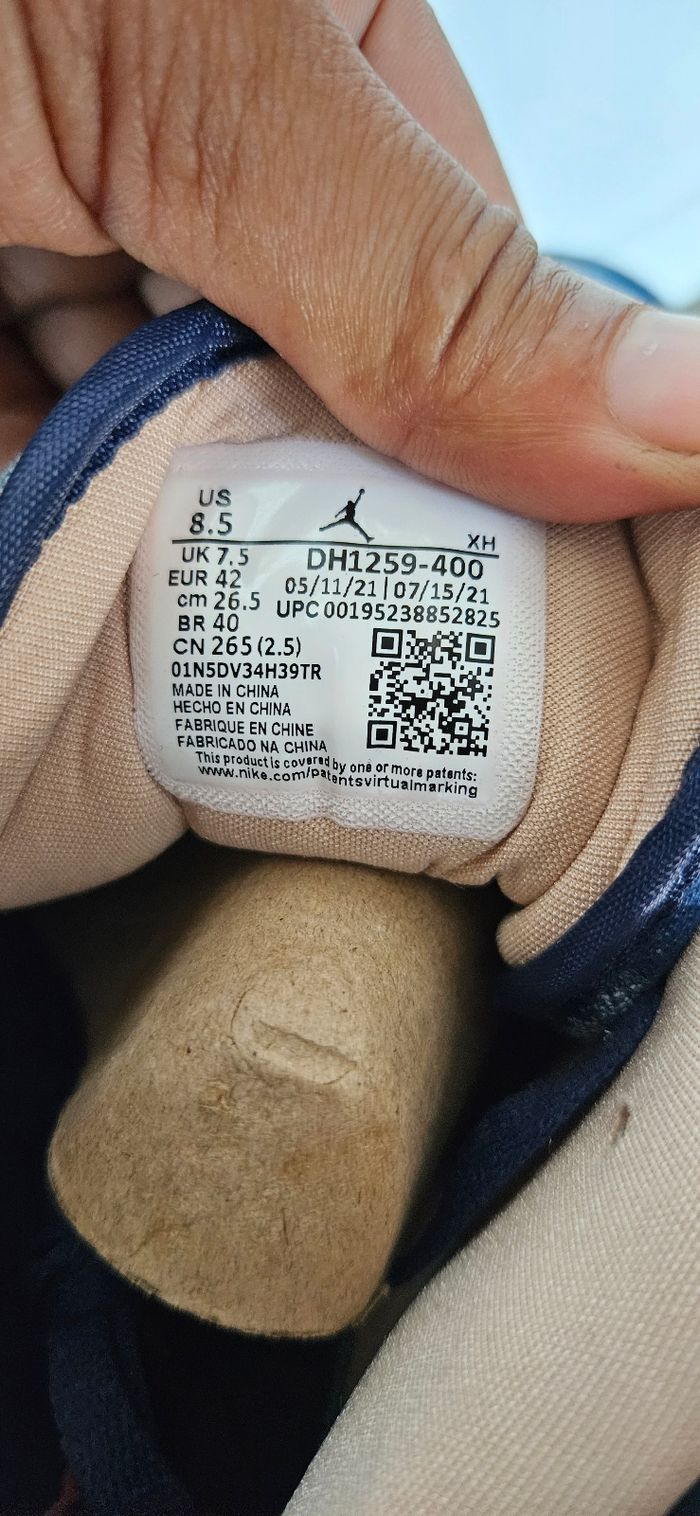 Basket Air Jordan 1 low neuf - photo numéro 7