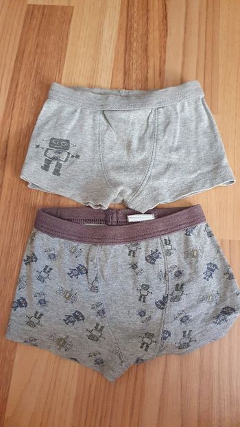 2 boxers kiabi 18 mois
