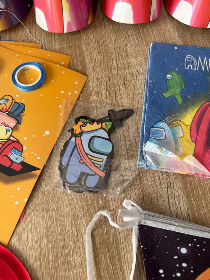 Déco anniversaire Amongus - photo numéro 6