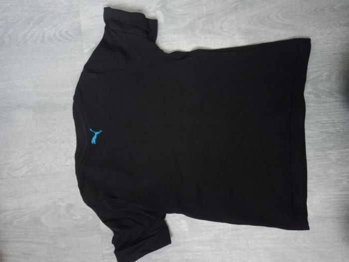 T-shirt manches courtes noir Puma 5 ans - photo numéro 3
