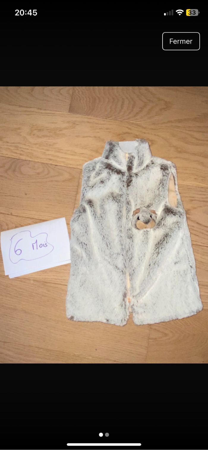 Lot pull gilets 6 mois - photo numéro 2