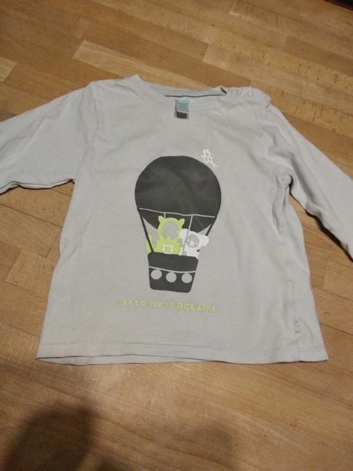 Tee shirt manches longues 18mois