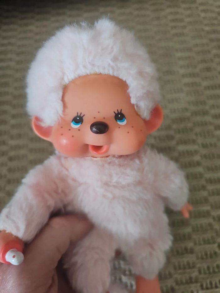 Peluche kiki rose pâle vintage - photo numéro 16