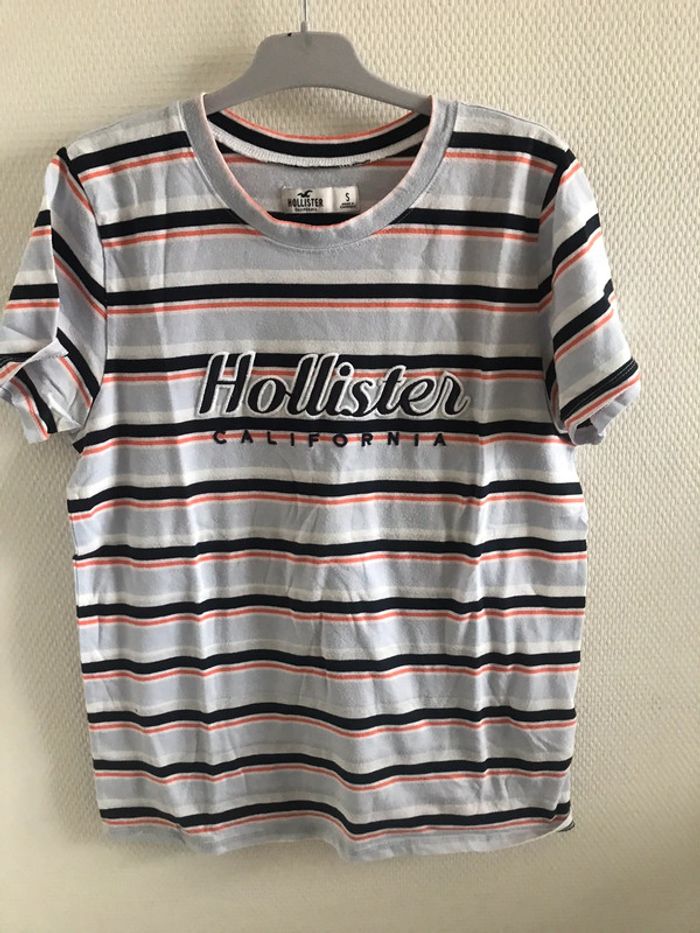 Tee. shirt rayé Holister