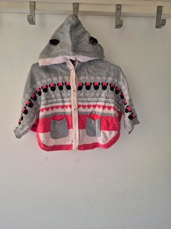 Poncho Minnie Disney Baby 6 mois