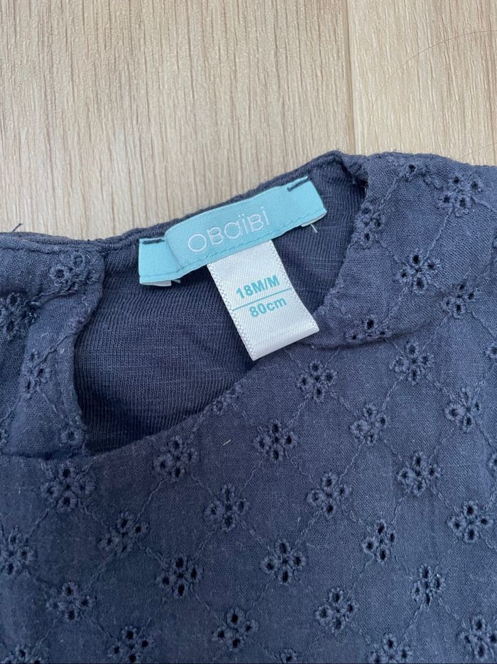 Robe Obaïbi bleue marine 18 mois - photo numéro 2