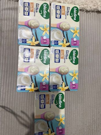 Mini lactés Bledina saveur vanille 