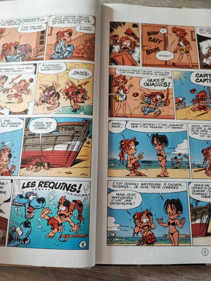 BD le petit Spirou - n'oublie pas ta capuche numéro 6 - photo numéro 2