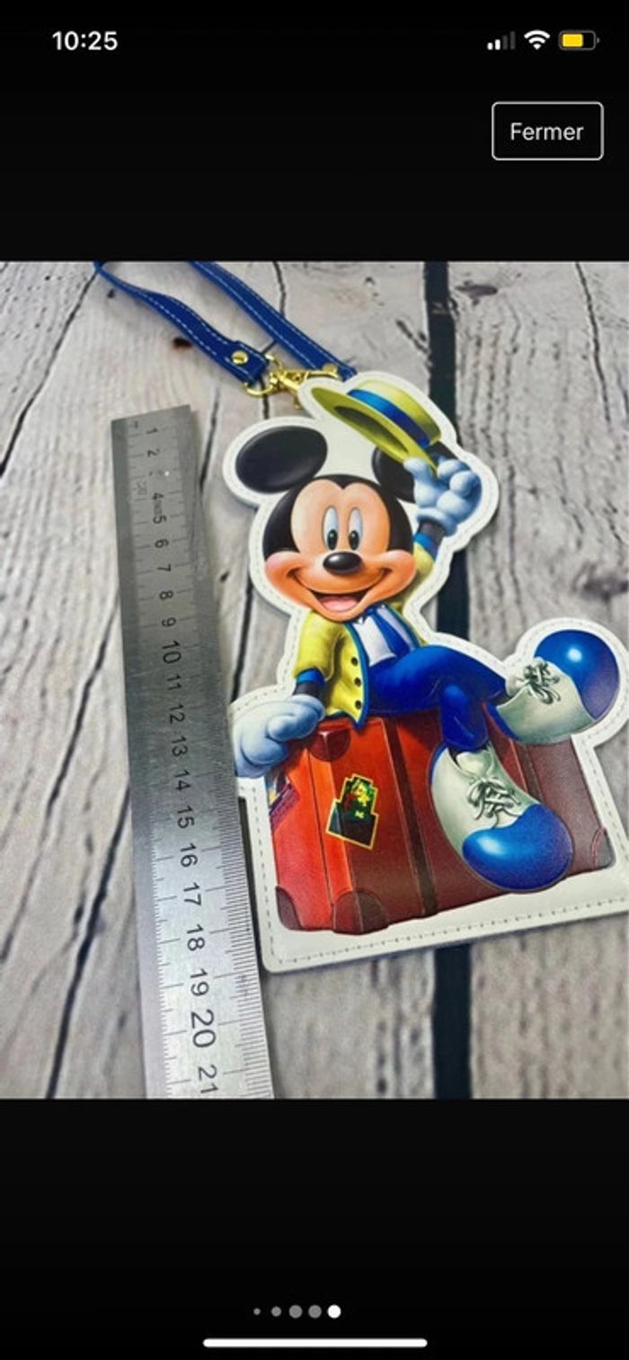 Lanière porte pass annuel Disneyland Mickey - Tokyo Disney - photo numéro 7