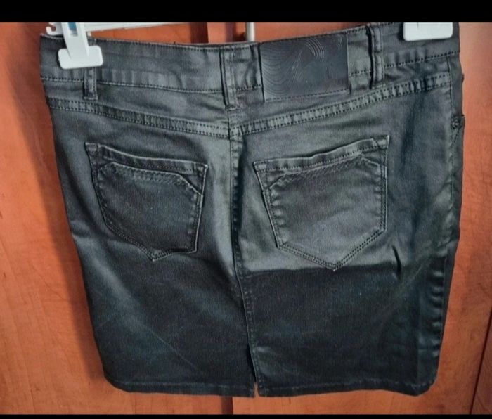 Jupe noir style jeans 44 - photo numéro 3