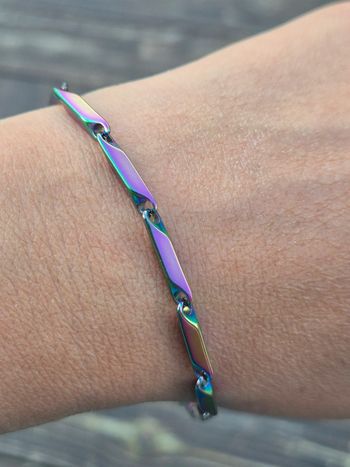 Magnifique bracelet homme caméléon