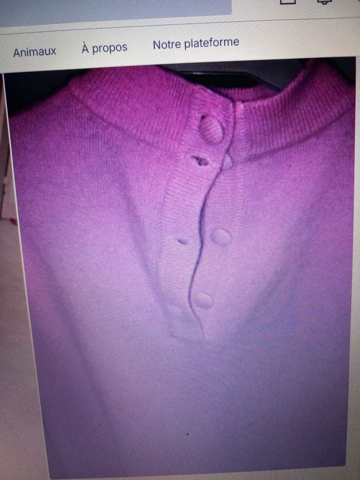 Pull 4 boutons - photo numéro 2