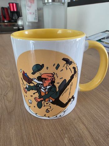 Mug Tintin professeur Tournesol neuf