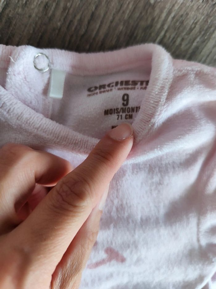 Magnifique Lot de 3 pyjamas velours 🤟 - photo numéro 3