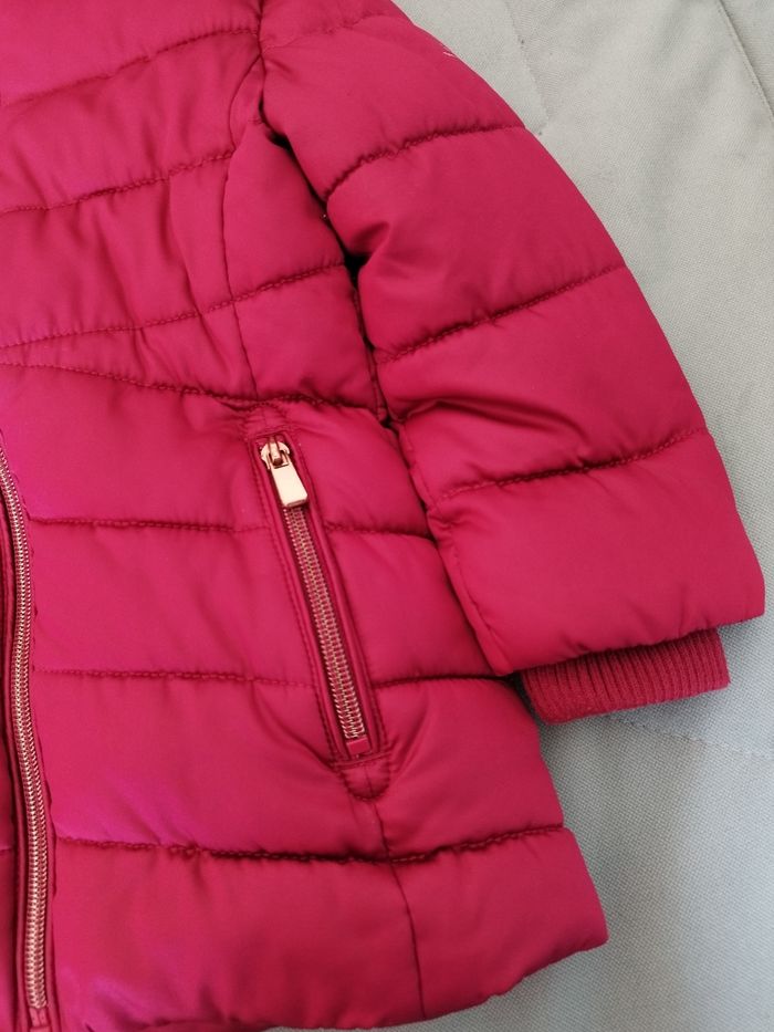 Manteau violet à capuche - photo numéro 5
