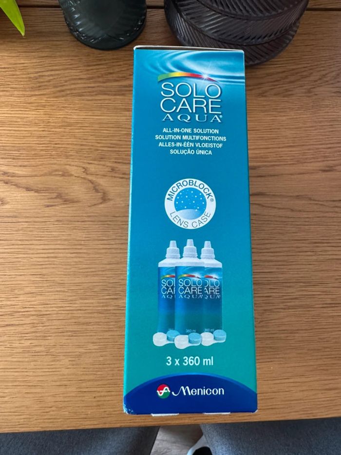2 flacons Solo Care Aqua 360 ml – Neuf – Exp. 10/2025 - photo numéro 2