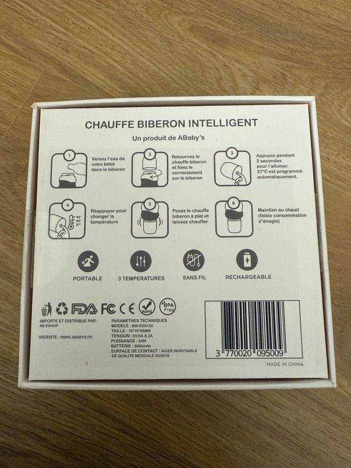 Chauffe biberons nomade - photo numéro 2