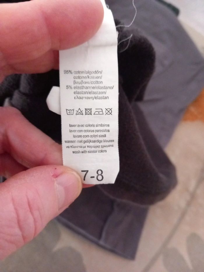 Robe coton elasthan 8ans - photo numéro 3