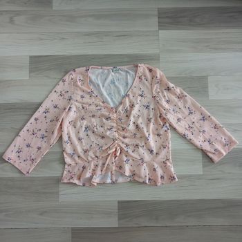 Chemisier femme imprimé à manches 3/4 taille S