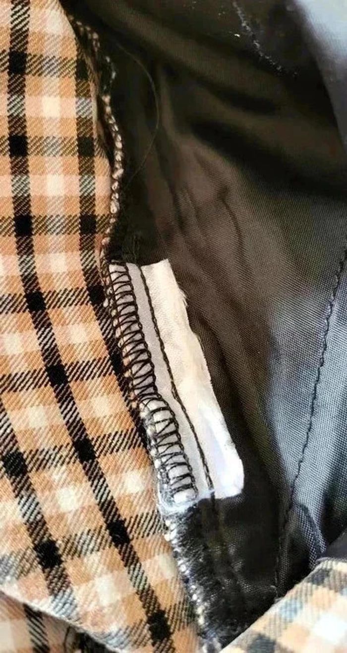 Magnifique pantalon à carreaux Amisu Taille 38 - photo numéro 5