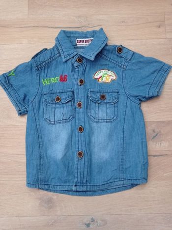 Chemise taille 12 mois