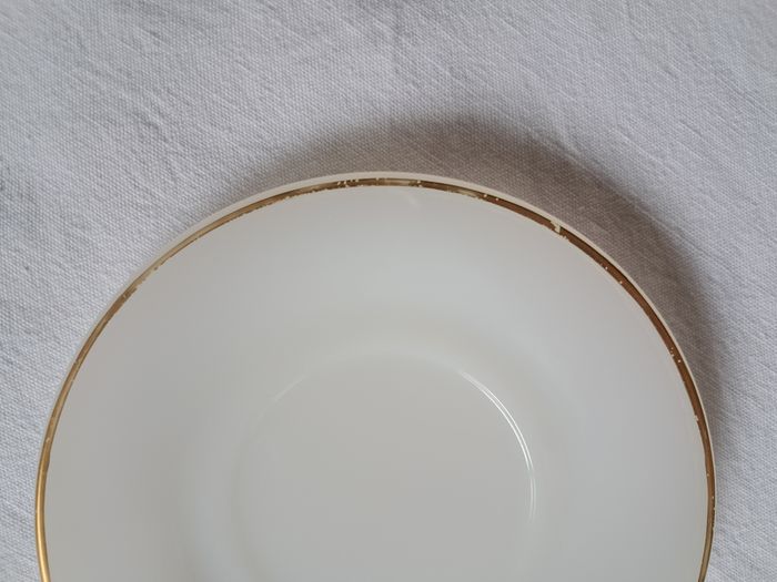 Lot de 11 tasses + 11 sous tasses Arcopal liseré or France Vieux tacots vieilles voitures vintage an - photo numéro 10