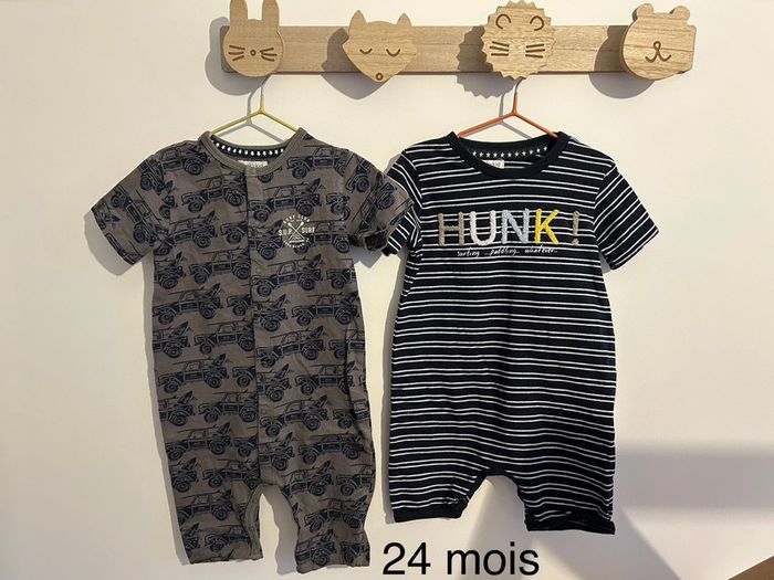 Lot de 2 combi shorts