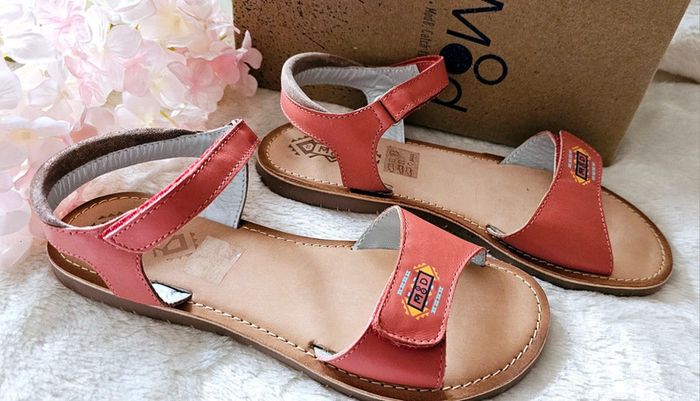 Sandales nus pieds cuir Scratch Mod8 T38