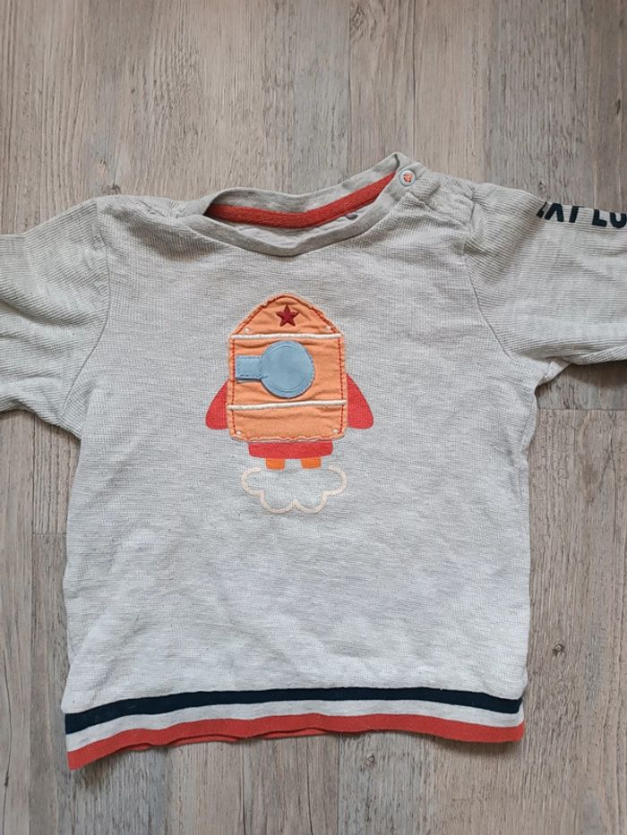 Tee-shirt épais longues manches