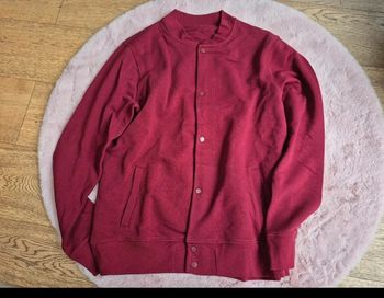Gilet homme bordeau