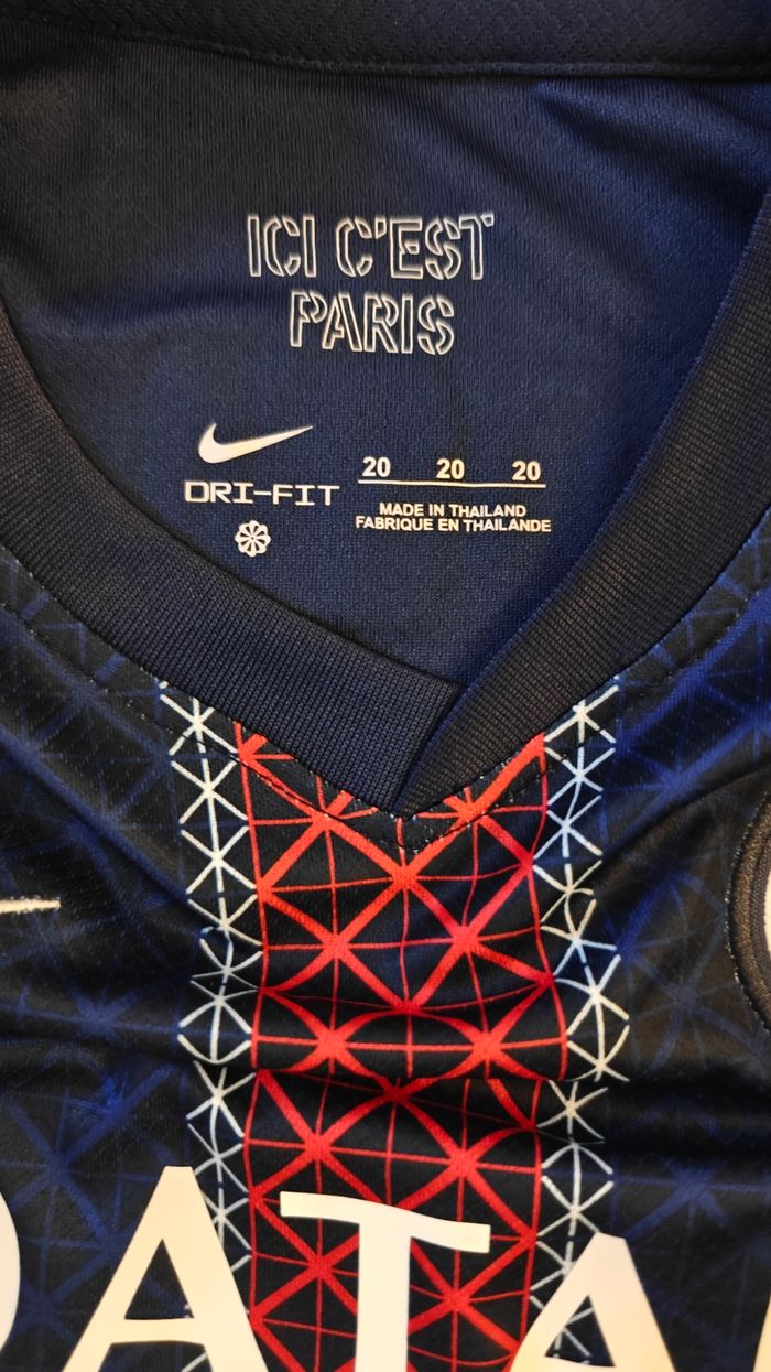 Ensemble Maillot Ousmane Dembélé PSG - photo numéro 5
