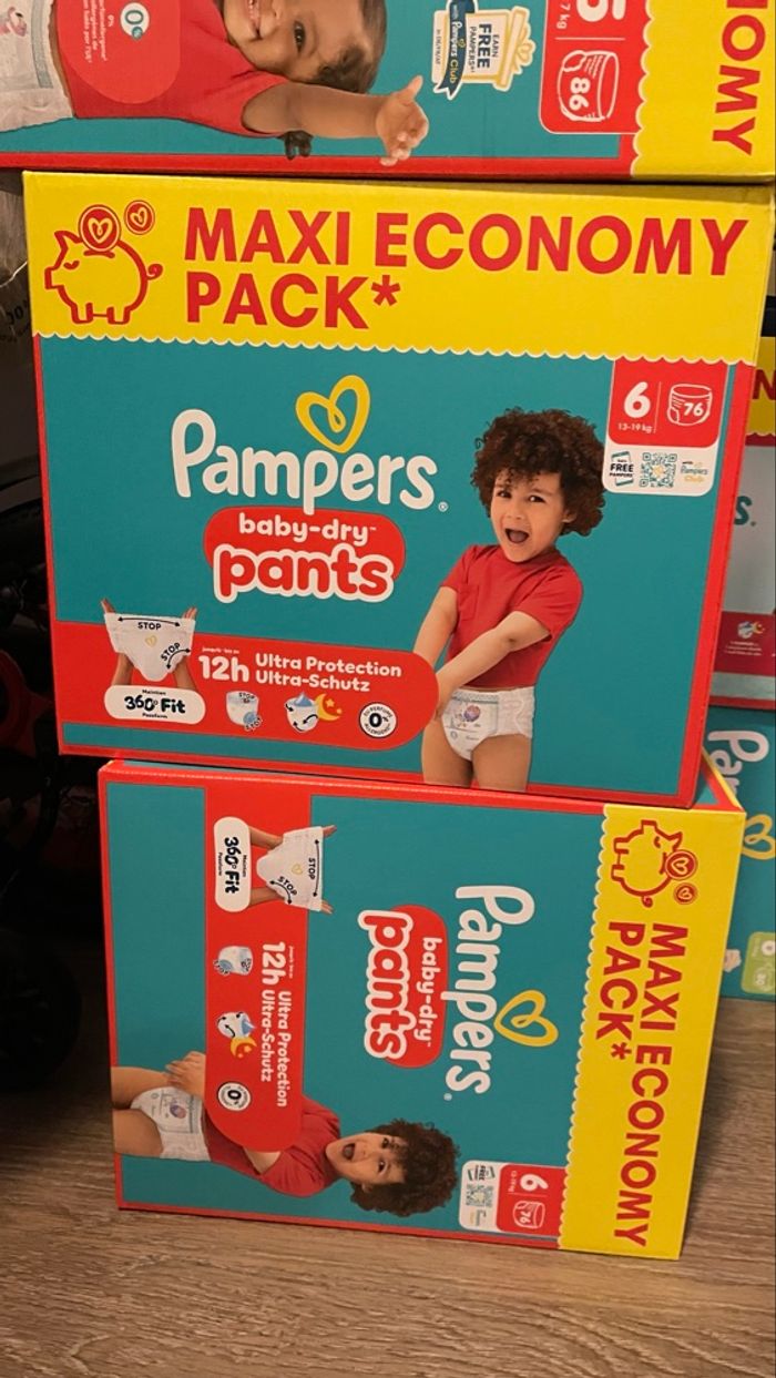 Pampers taille 6 pants