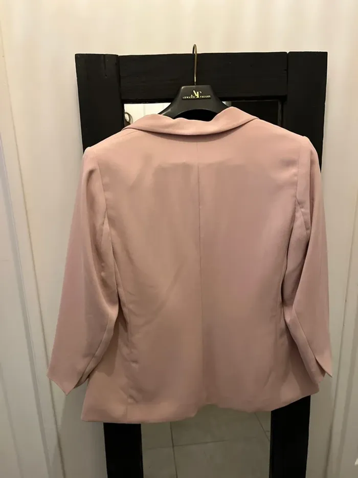 Blazer rose pale - photo numéro 4
