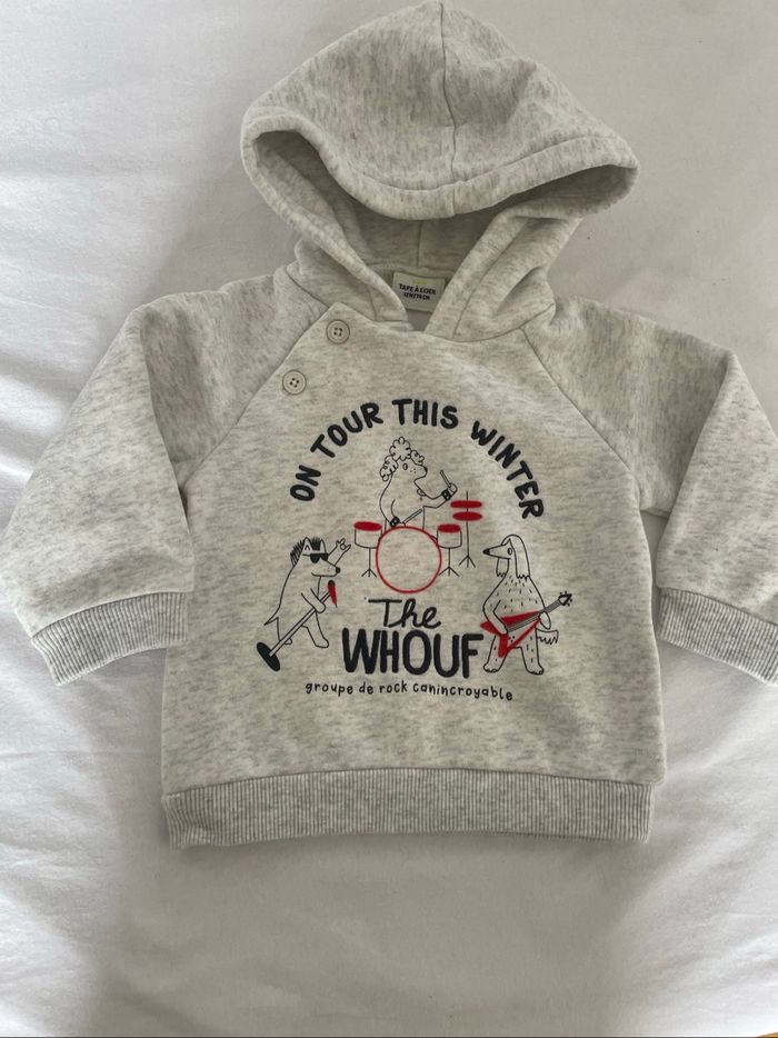 Sweat à capuche 12 mois TPO