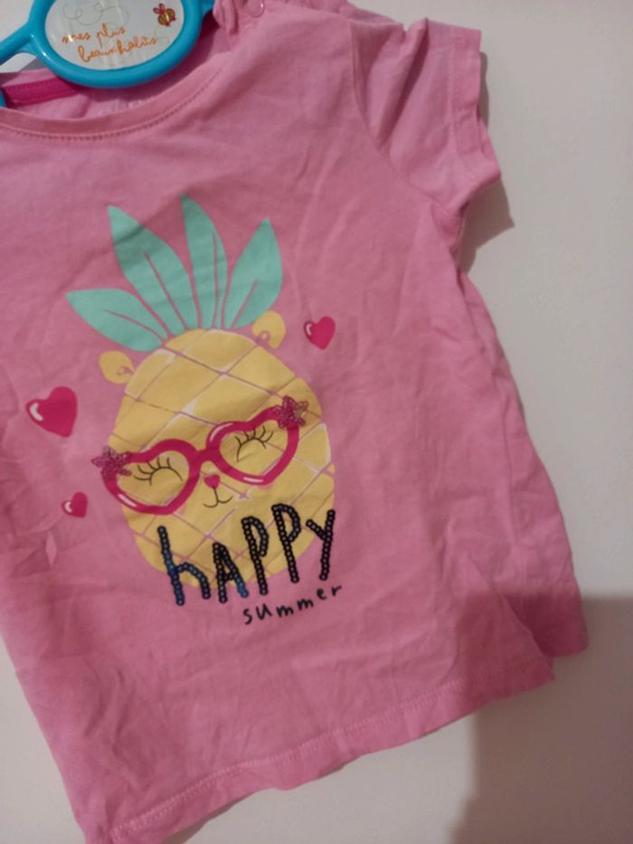 Tee-shirt Ananas 24M - photo numéro 3