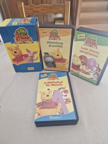 Cassette vhs winnie l.ourson.