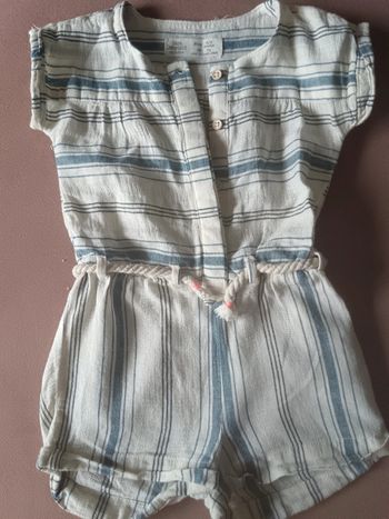 Combinaison short fille