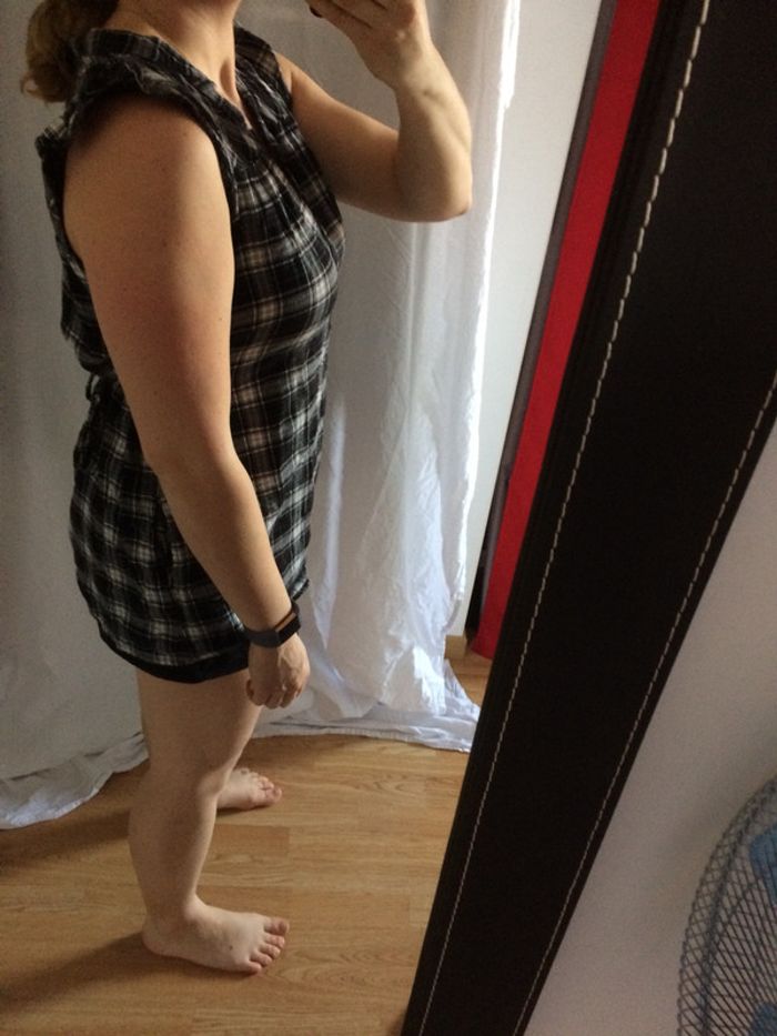 Tunique à carreaux Vero Moda S/36/38 neuve - photo numéro 3