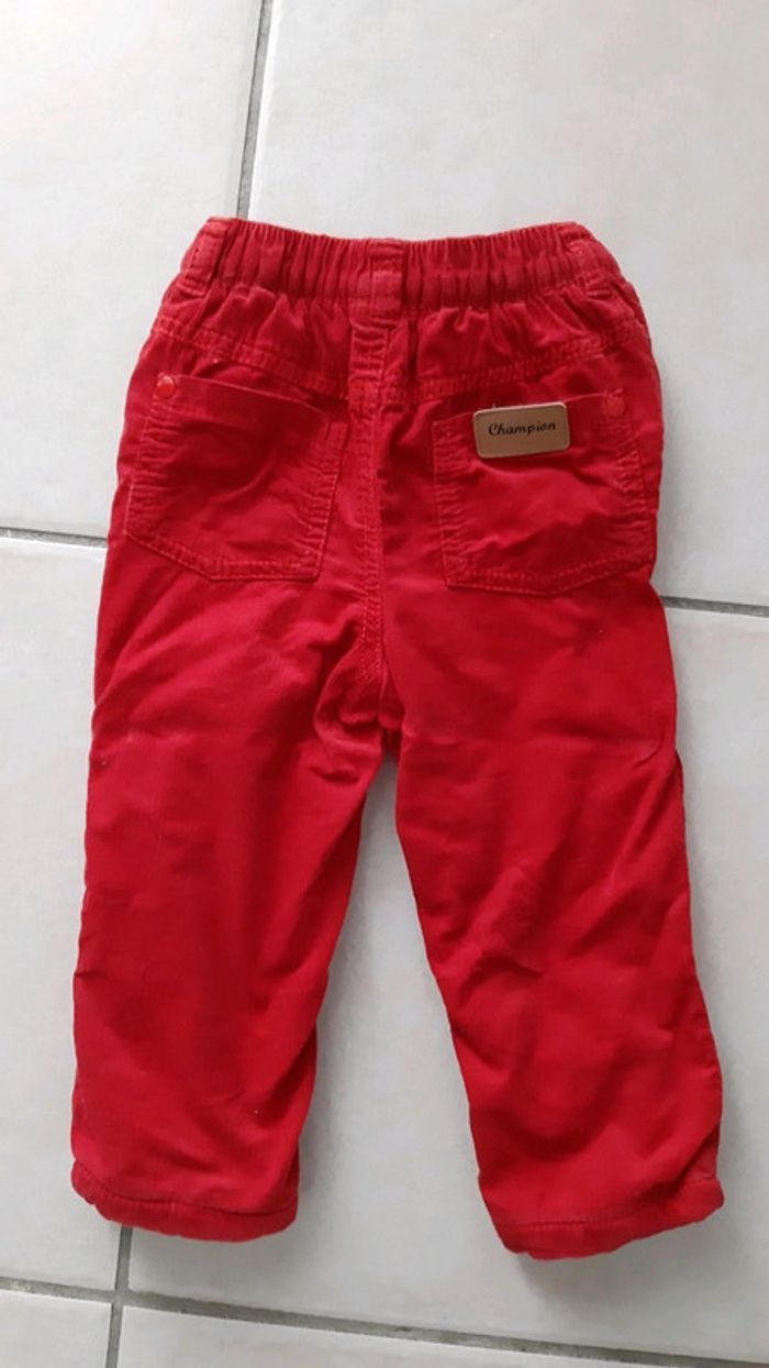 Pantalon doublé hiver garçon - photo numéro 3