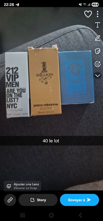 Lot 3 parfum