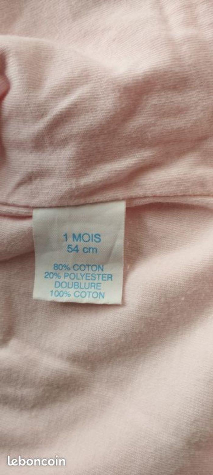 Veste capuche Boutchou 1 mois - photo numéro 7