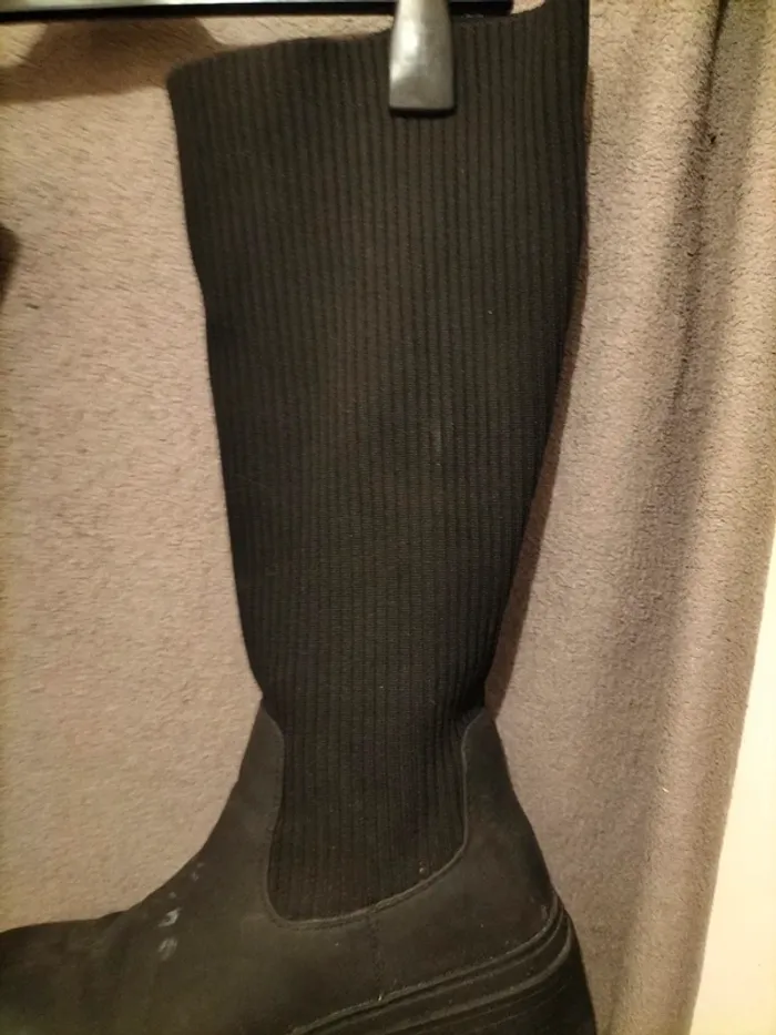 Bottes chaussettes mollets fort - photo numéro 3