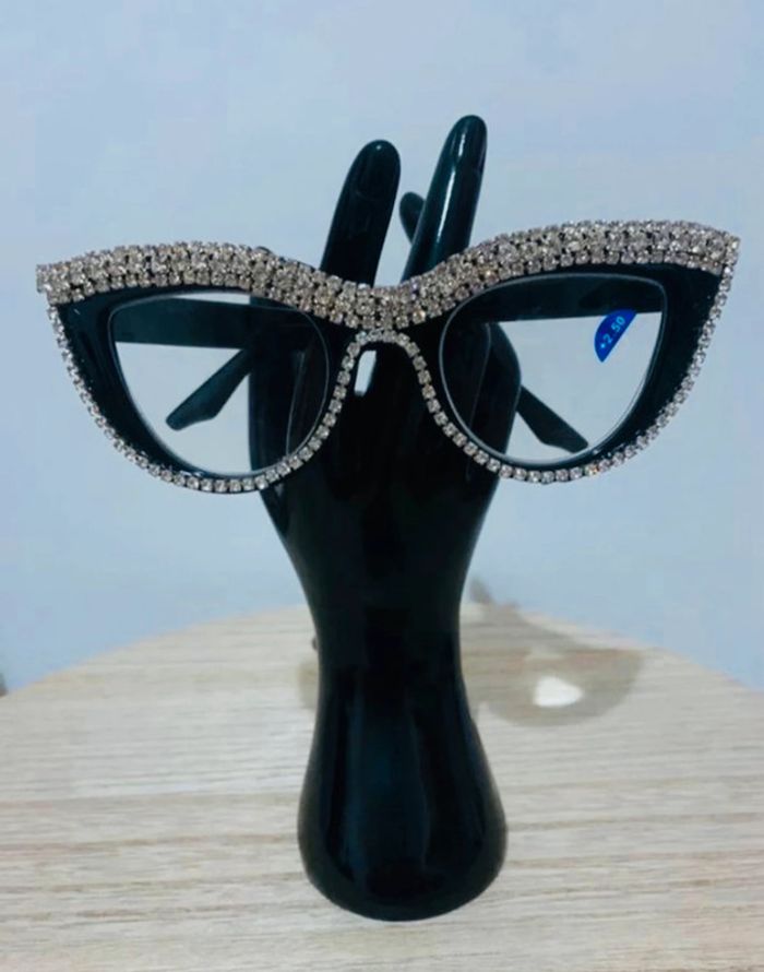 Lunette de vue 2.50 chic avec de strass 🍭🍭