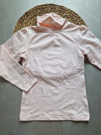 Sous pull rose pâle
