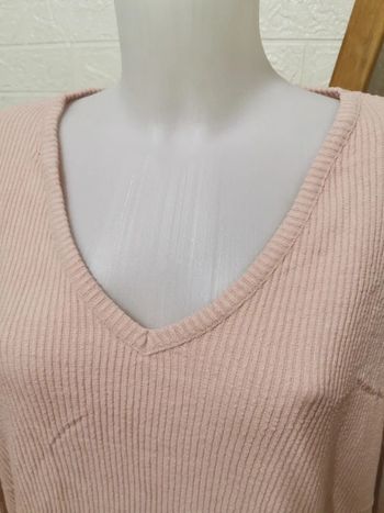 Bonito jersey fino oversized color rosa, talla L, h&m