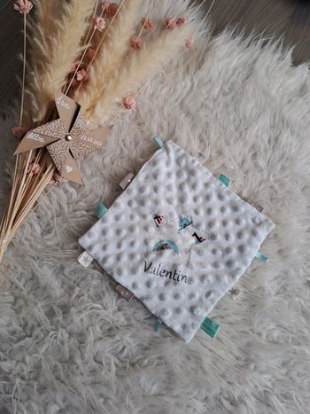 Doudou plat " Valentin "