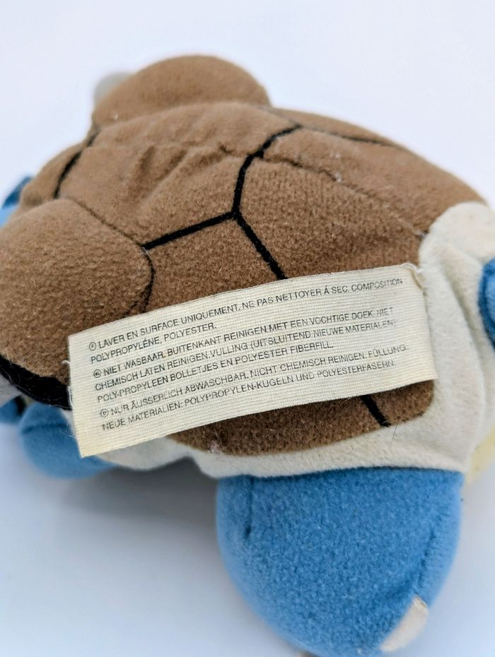 Peluche Tortank Pokémon vintage - photo numéro 5